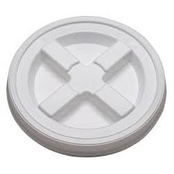 BUCKET/PAIL Gamma Seal LID, FITS 3.5, 5, 6 & 7 GALLON, WHITE