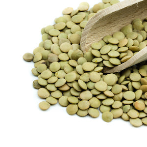 LENTILS, GREEN, ORGANIC   25 LB