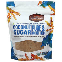 COCONUT SUGAR, ORGANIC, 2 LB