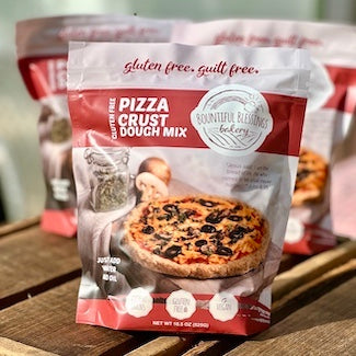 PIZZA CRUST, DIY DRY MIX,  GLUTEN FREE, MAKES 12 CRUSTS